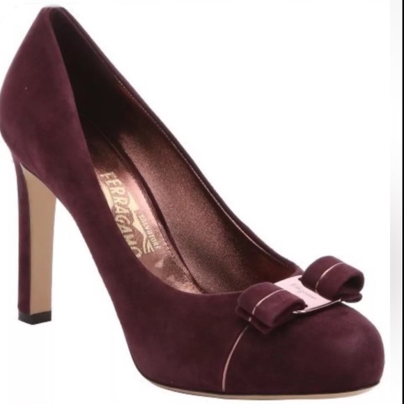Salvatore Ferragamo Shoes - 🆕 Salvatore Ferragamo Suede Pumps NIB